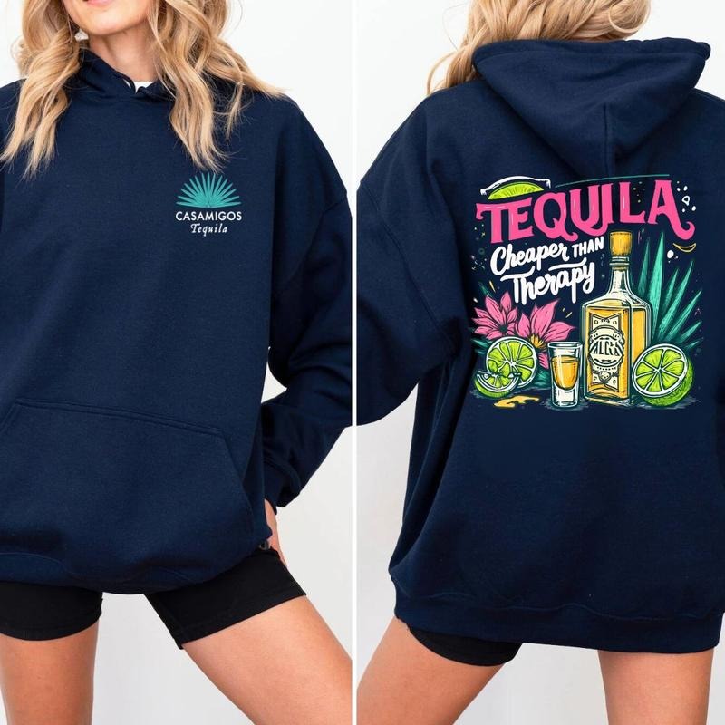 Retro Casamigos Tequila Funny Double Sides Shirt Hoodie, Sweatshirt | HypeDripTees.com