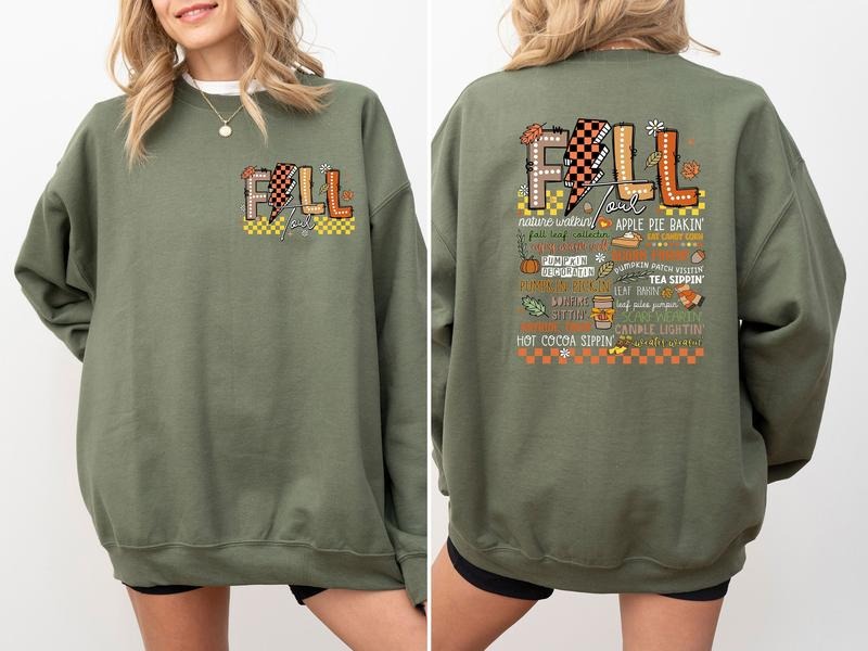Retro Fall Tour Sweatshirt, Fall Vibes T-Shirt, Retro Dalmatian Fall Shirt, Autumn Tee, Autumn Vibes T-Shirts, Autumn...