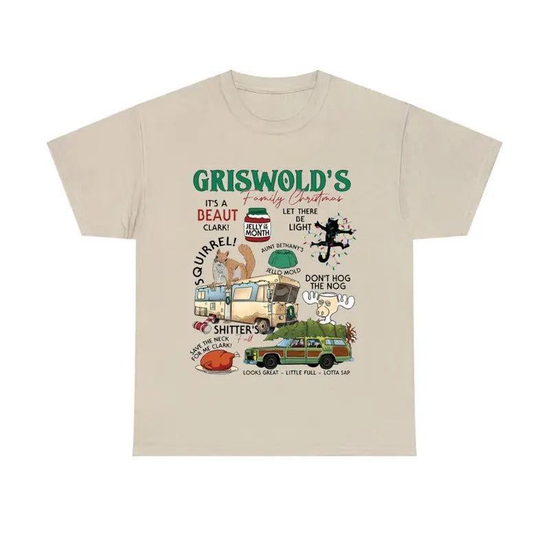 Retro Griswold Christmas Getaway T-Shirt Funny Family Graphic Tee Hoodie, Sweatshirt | HypeDripTees.com
