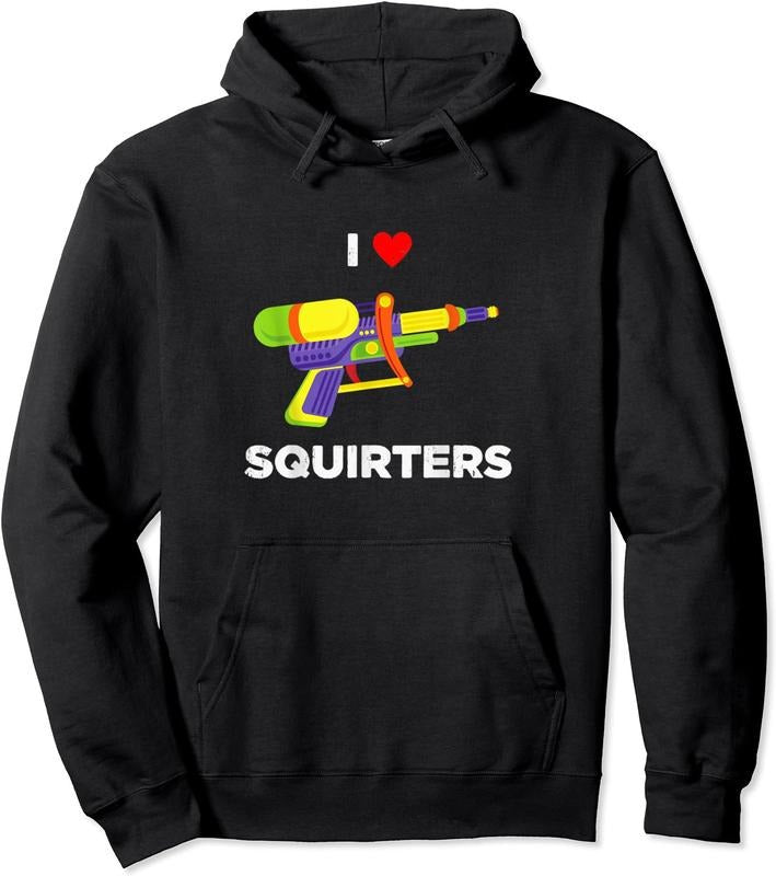 Retro I Heart Squirters I Love Squirters Hoodie | Unisex Hooded Sweatshirt T-Shirts | HypeDripTees.com