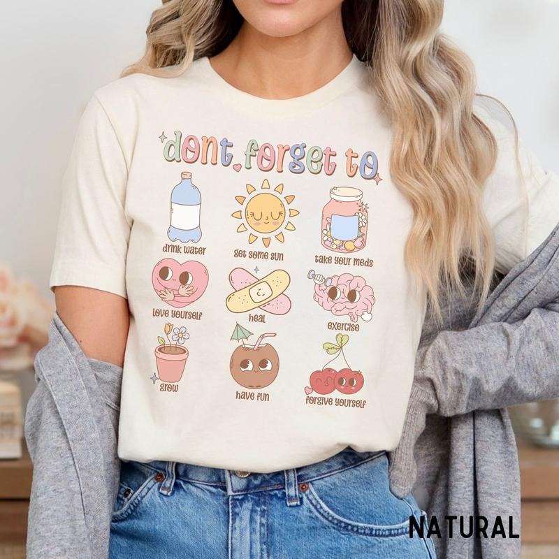 Retro Mental health t-shirt, Cute anxiety shirt, Mental health matters tee Hoodie, Sweatshirt | HypeDripTees.com