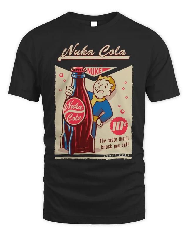 Retro Merch Fallout Nuca Coca Ad Shirt Hoodie, Sweatshirt | HypeDripTees.com