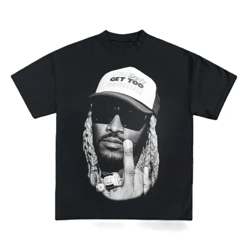 Retro Metro Boomin Future 90s Shirt, Vintage Rapper Graphic Unisex Shirt, Metro Future Tour 2024, Cotton T-Shirt, Crew...