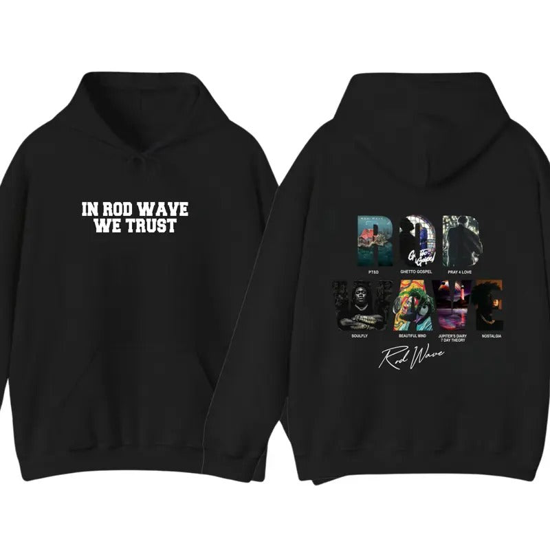 Retro Rapper Full Album Music Hoodie Sweatshirt T shirt, Sweatshirt, Hoodie, Rod Wave Shirt, Trending Unisex Adult...