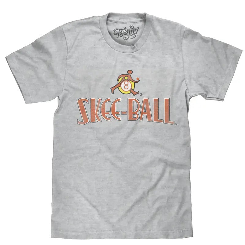 Retro Skee Ball Arcade Game T-Shirt - Athletic Gray Heather Hoodie, Sweatshirt | HypeDripTees.com