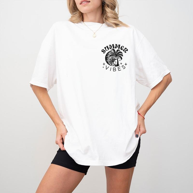 Retro Summer Shirt, Comfort Color Shirt, Summer Vibes Shirt, Summer Gifts For Team, Vintage Summer T-shirt, Sun T-shirt,...