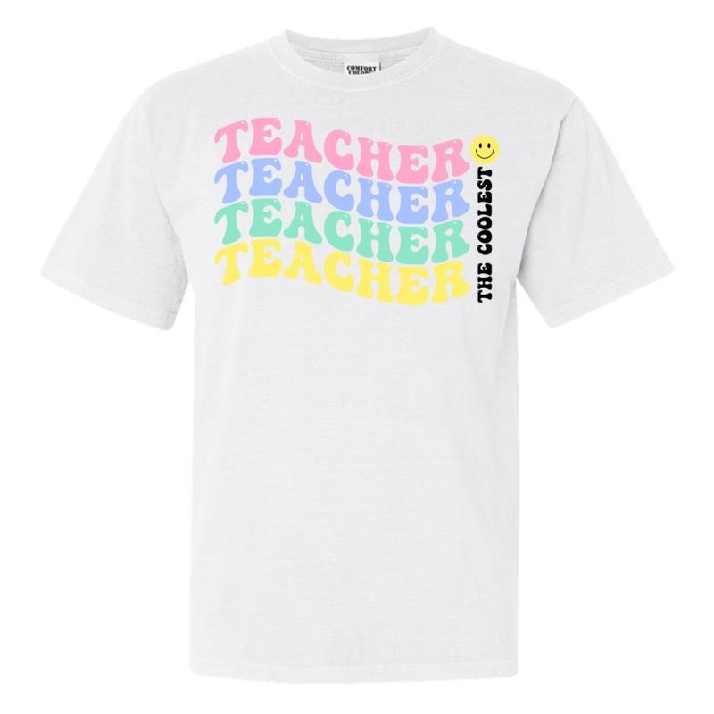 'Retro Teacher' T-Shirt - Choose your Grade or Subject! Hoodie, Sweatshirt | HypeDripTees.com