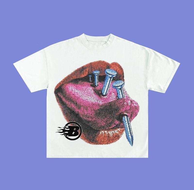 Retro Vintage Y2k Graphic Slip Streetwear T Shirt Print Fashion Hoodie, Sweatshirt | HypeDripTees.com