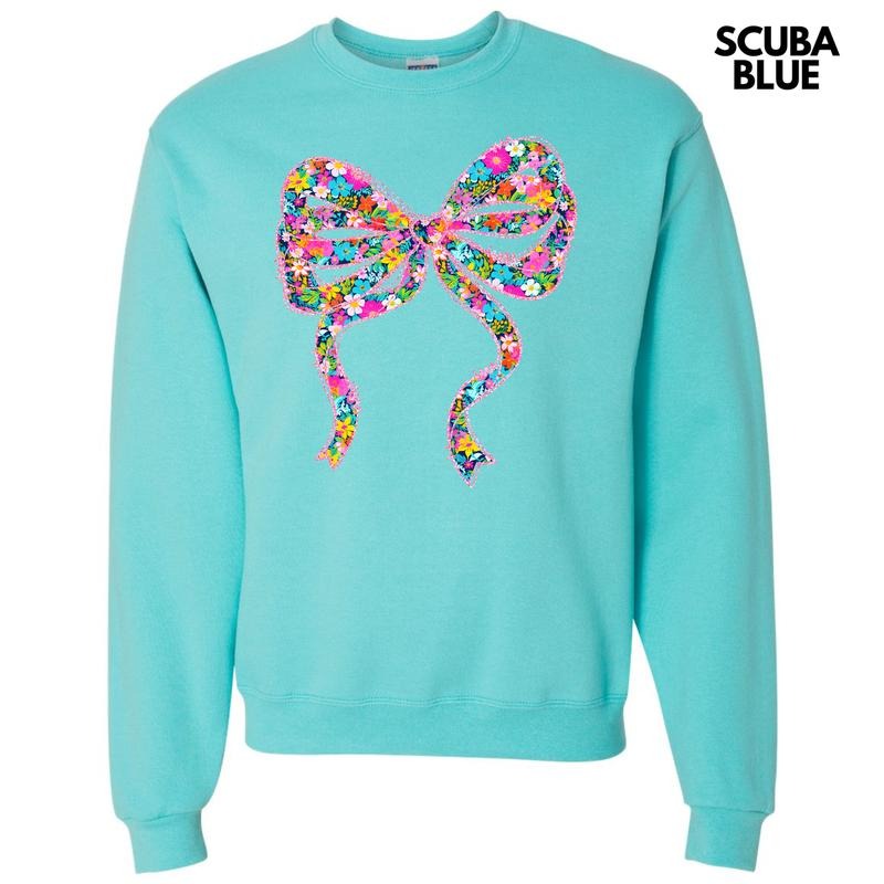 Ribbon Ditzy Floral Sweatshirt 'NLB' T-Shirts, Hoodie | HypeDripTees.com