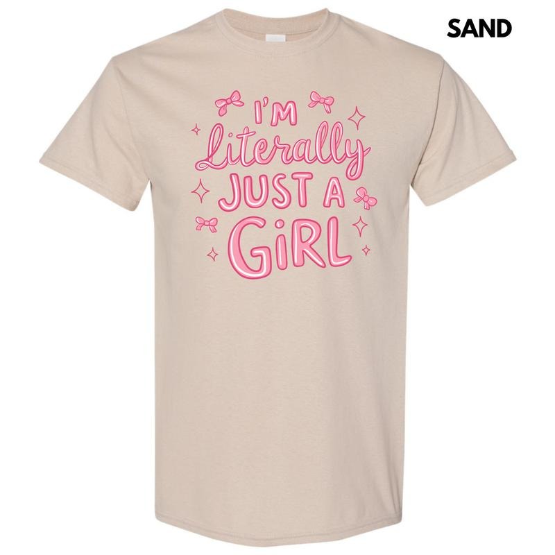 Ribbon Just A Girl Gildan Short Sleeve T-Shirt 'NLB' Hoodie, Sweatshirt | HypeDripTees.com