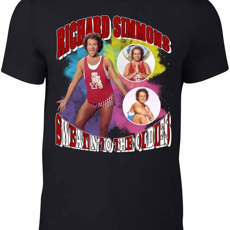 Richard Simmons Bootleg Style T-shirt Hoodie, Sweatshirt | HypeDripTees.com