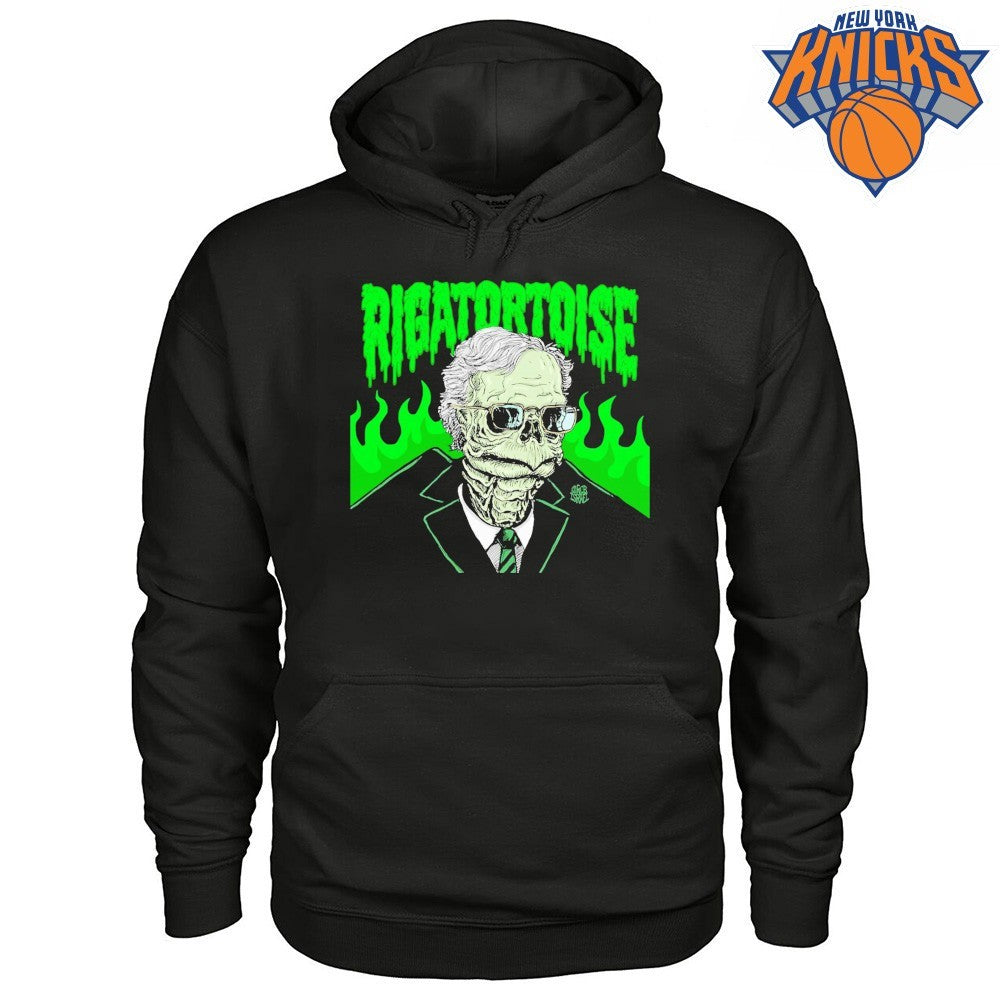 Rigatortoise Political Satire Mitch McConnell Turtle Zombie Horror Style Shirt