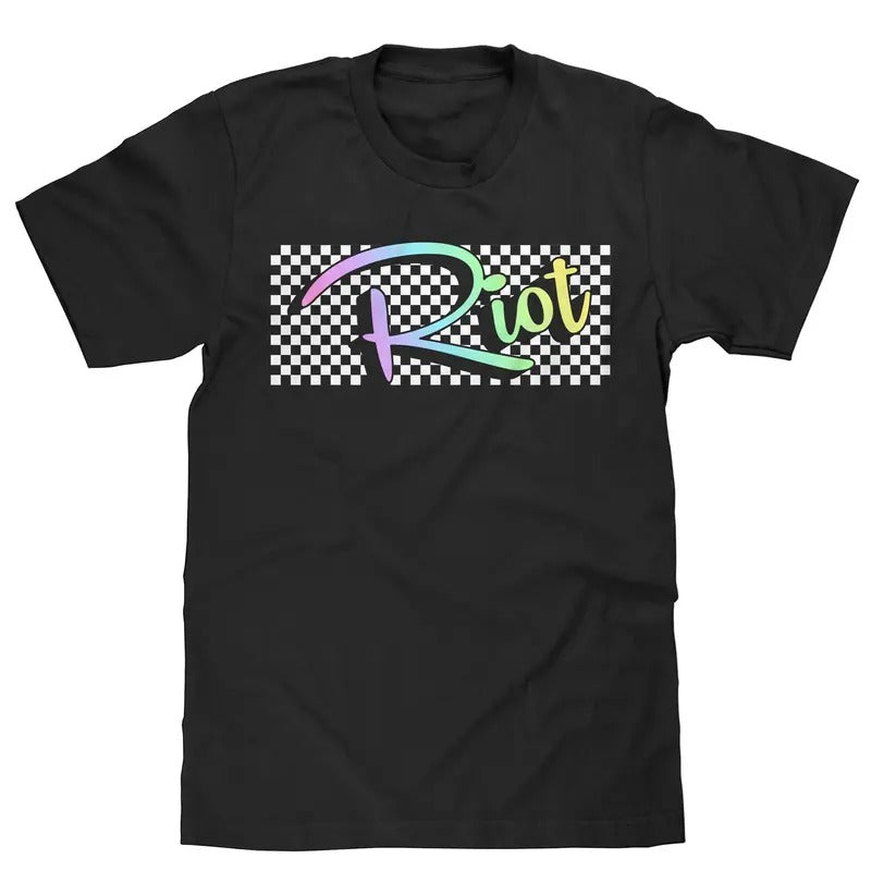 Riot T-Shirt - Black Hoodie, Sweatshirt | HypeDripTees.com