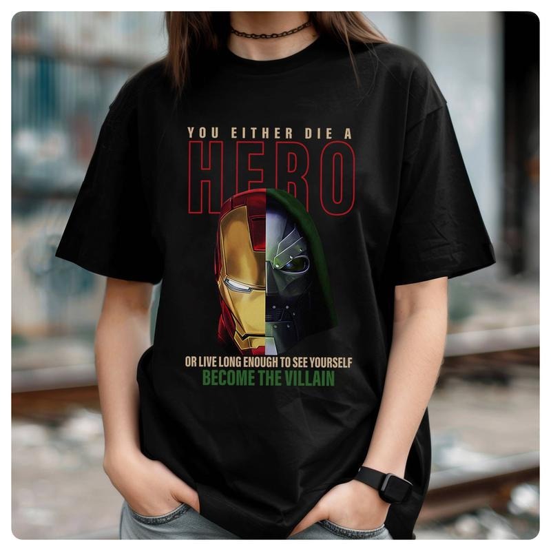 Robert Downey Dr Doom Iron Man Shirt Doctor Doom Villains Shirt Robert Downey New Mask Same Task Shirt Avengers Team...