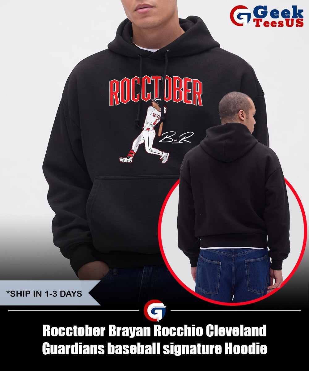 Rocctober Brayan Rocchio Cleveland Guardians baseball signature shirt