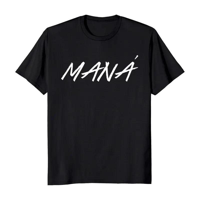 Rock En Español Mana Brushed Text Men's T-Shirt Casual Classic Hoodie, Sweatshirt | HypeDripTees.com