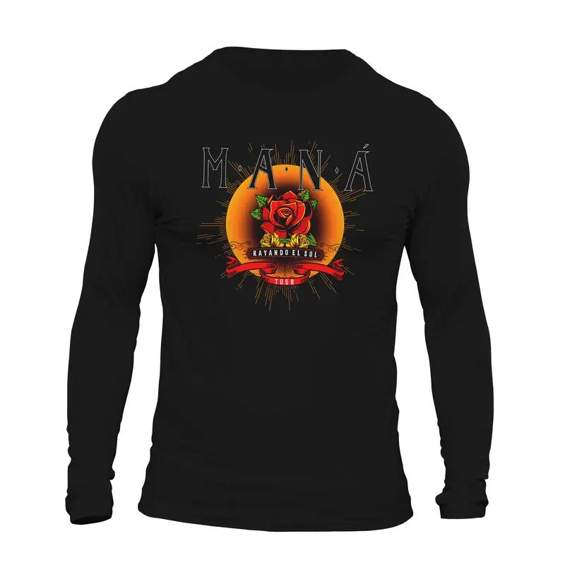 Rock en Español: MANA 2019 Men's Long Sleeve T-Shirt Playera Hoodie, Sweatshirt | HypeDripTees.com