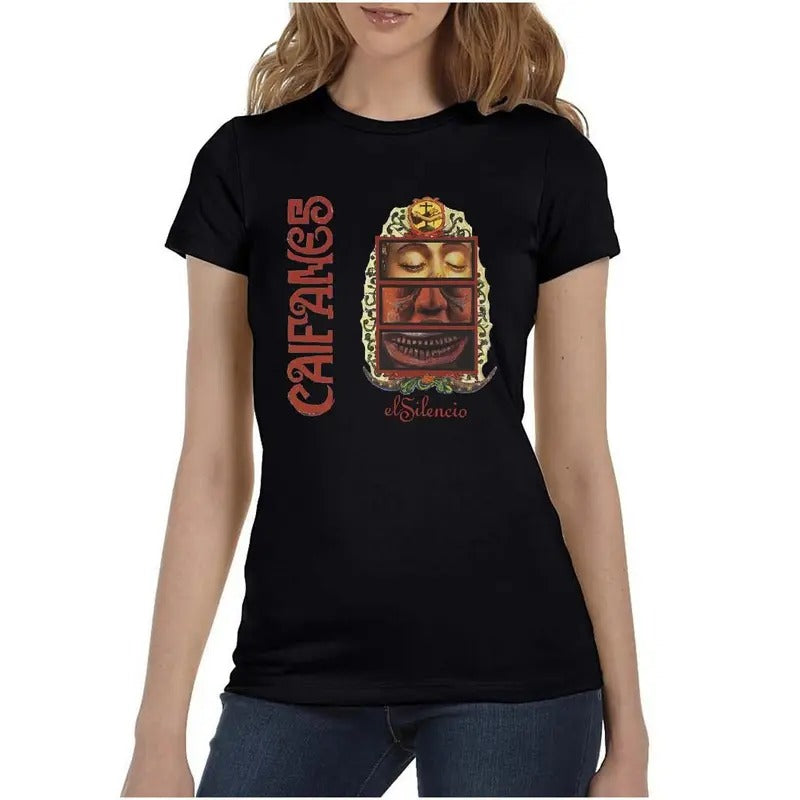 Rock en Español Caifanes El Silencio Women's T-Shirt Casual Comfort Hoodie, Sweatshirt | HypeDripTees.com