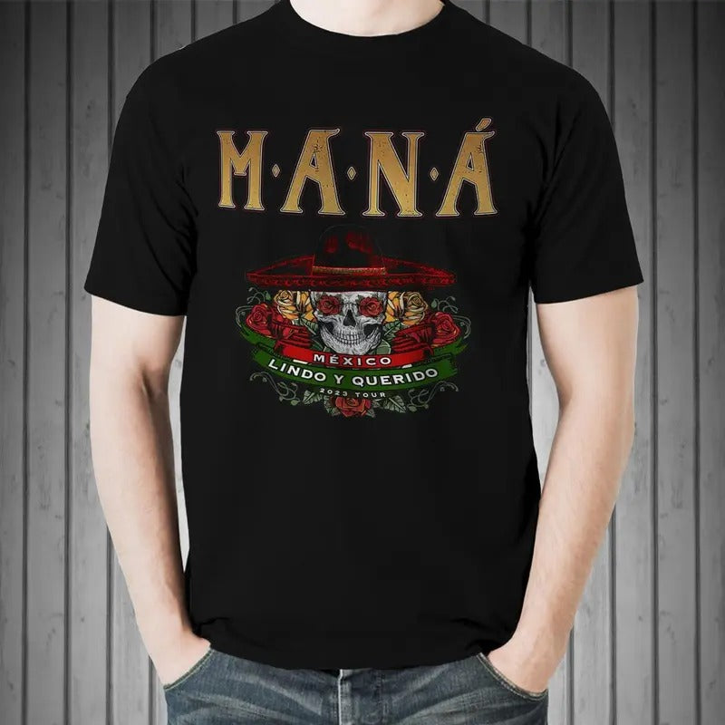 Rock en español: MANA 2023 MLQ T-Shirt Playera Casual Classic Hoodie, Sweatshirt | HypeDripTees.com