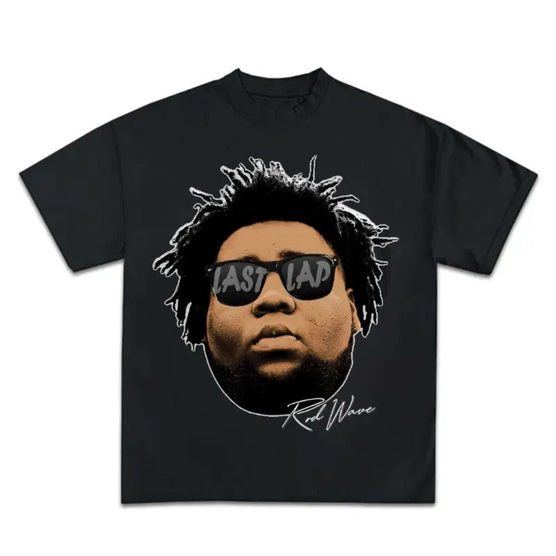 Rod Glasses Last Lap Rd Wave Big Face tar Graphic Rap Tee Shirt Top Streetwear Hoodie, Sweatshirt | HypeDripTees.com