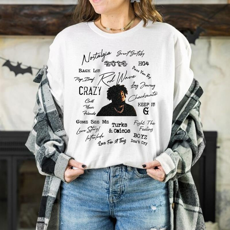 Rod Wave 90s Vintage Shirt, Rod Wave Nostalgia Shirt, Rod Wave Concert Merch, Rod Wave Fan Gift Shirt, Rod Wave Nostalgia...