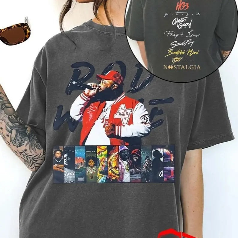 Rod Wave Concert T Shirt, Last Lap Tour Shirt, Gift For Him, For Her Hoodie, Sweatshirt | HypeDripTees.com