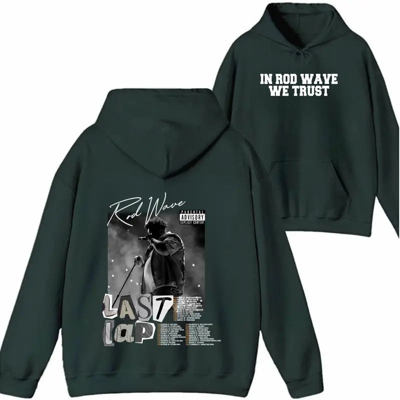 Rod Wave Last Lap Tour 2024 Hoodie Sweatshirt T shirt, Rod Wave Concert Merch Unisex Shirt for Fan Apparel | HypeDripTees.com