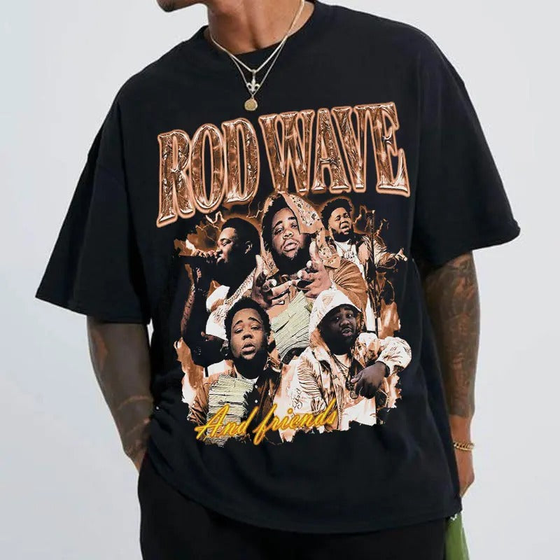 Rod Wave Orange Version T Shirt, Rod Wave Last Lap Tour Music Tee, Rod Wave Rapper T-shirt, Rod Wave Unisex Tee Gift For...