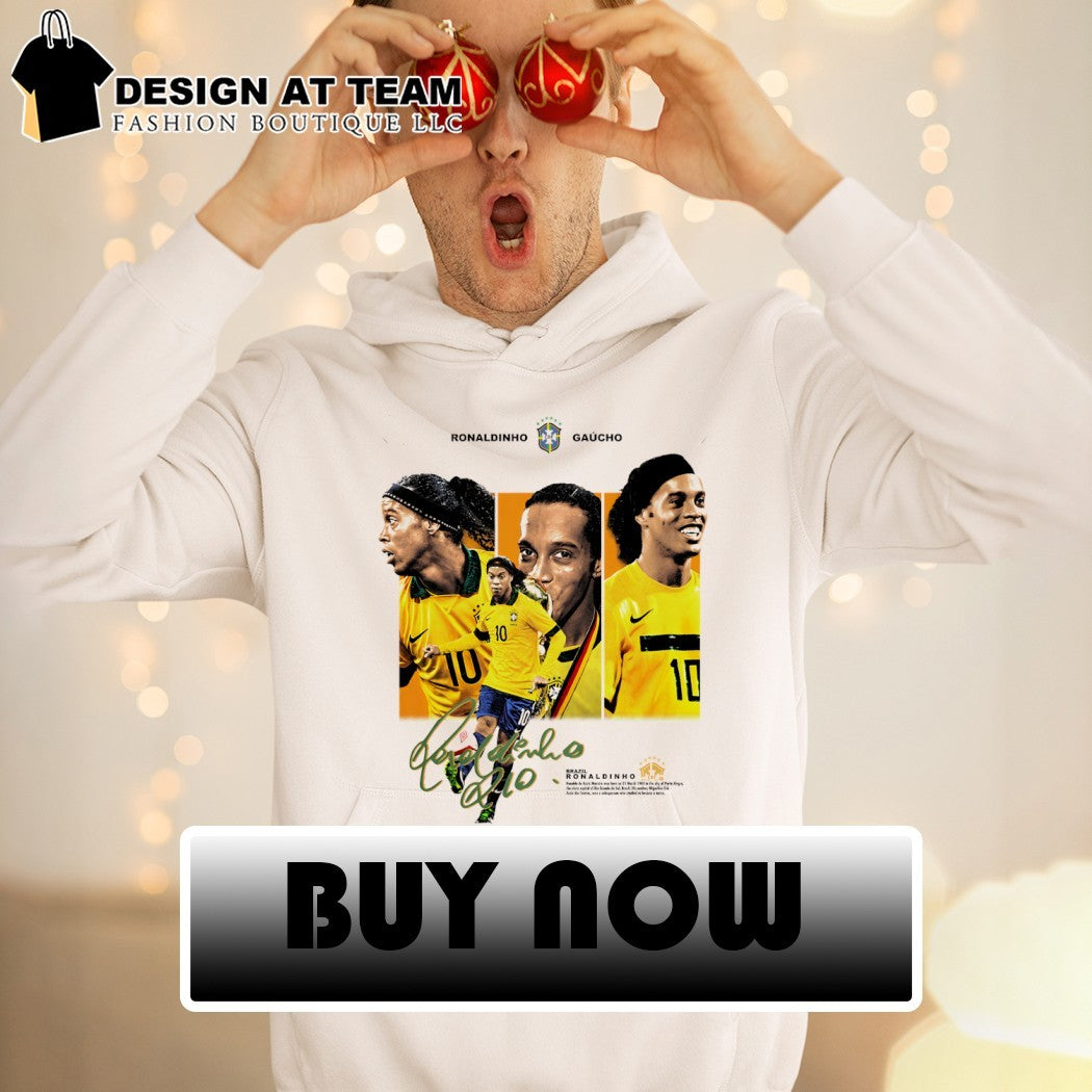 Ronaldinho Gaucho Brazil Soccer player World Cup 2026 signature shirt