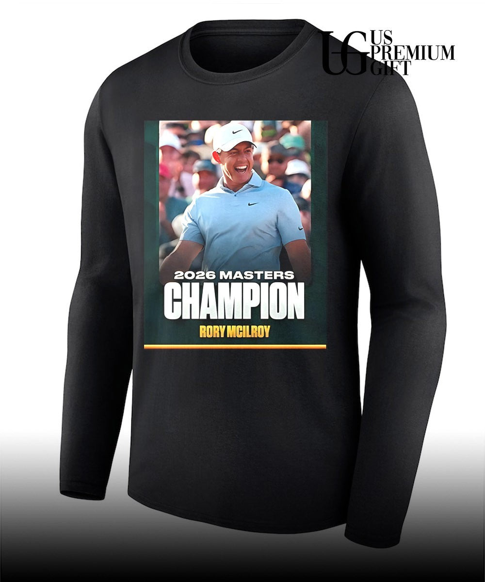 Rory Mcilroy 2026 Masters Champions poster shirt