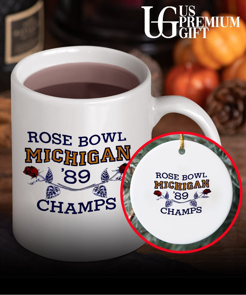 Rose Bowl 1989 Michigan Wolverines Champs shirt