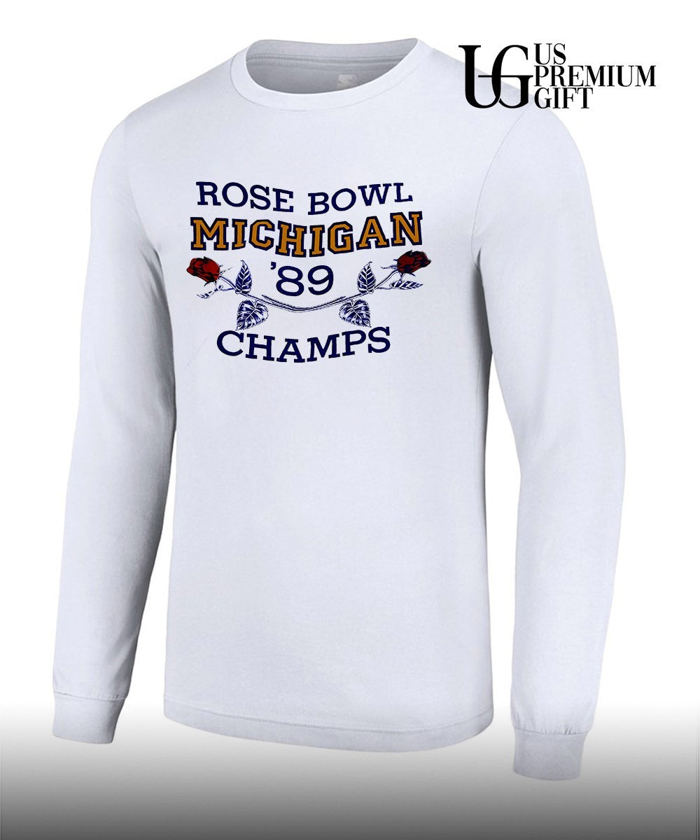 Rose Bowl 1989 Michigan Wolverines Champs shirt