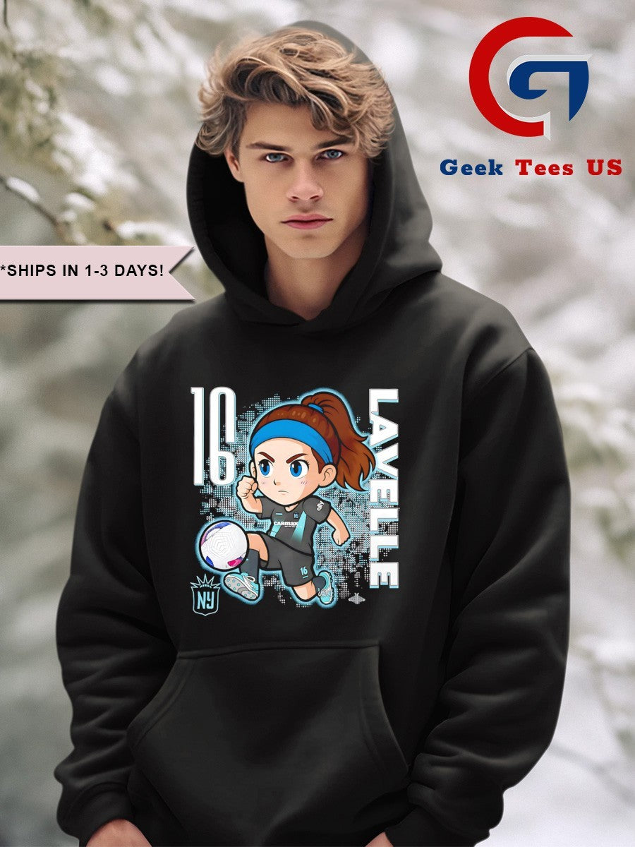 Rose Lavelle Gotham FC NWSL chibi graphic shirt