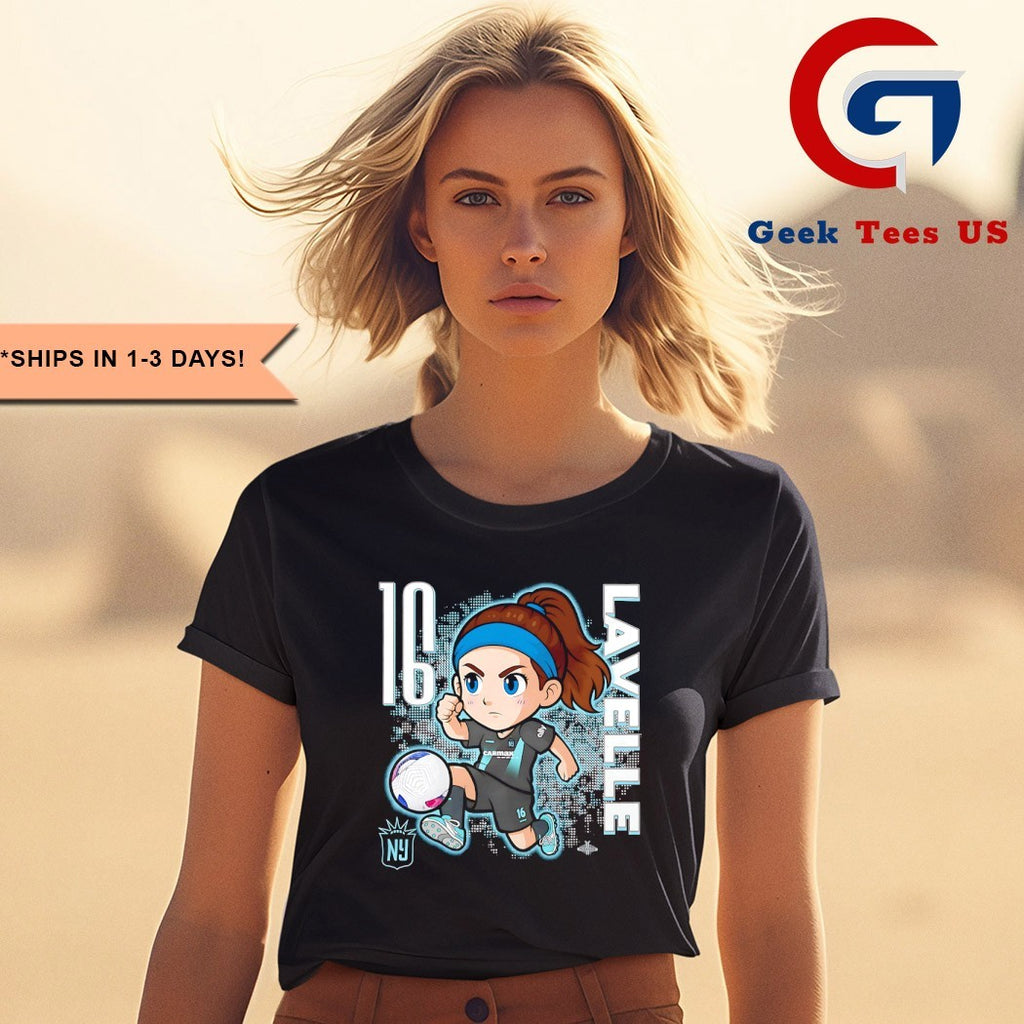 Rose Lavelle Gotham FC NWSL chibi graphic shirt