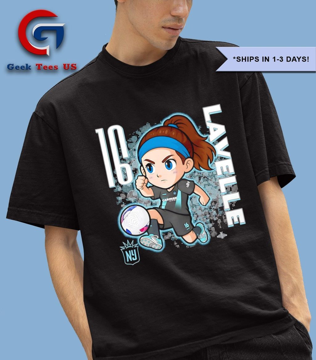 Rose Lavelle Gotham FC NWSL chibi graphic shirt