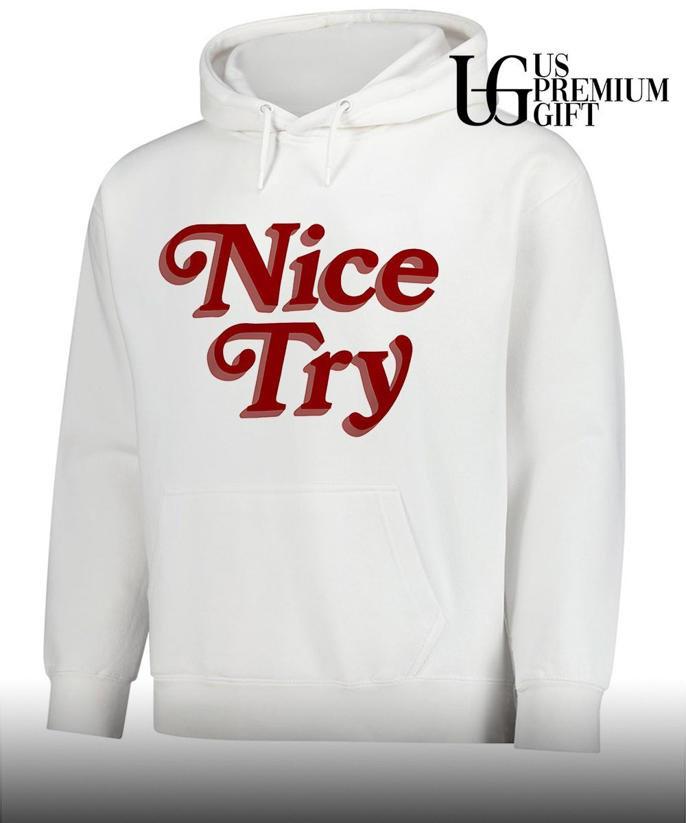Rosé Nice Try Burnout shirt