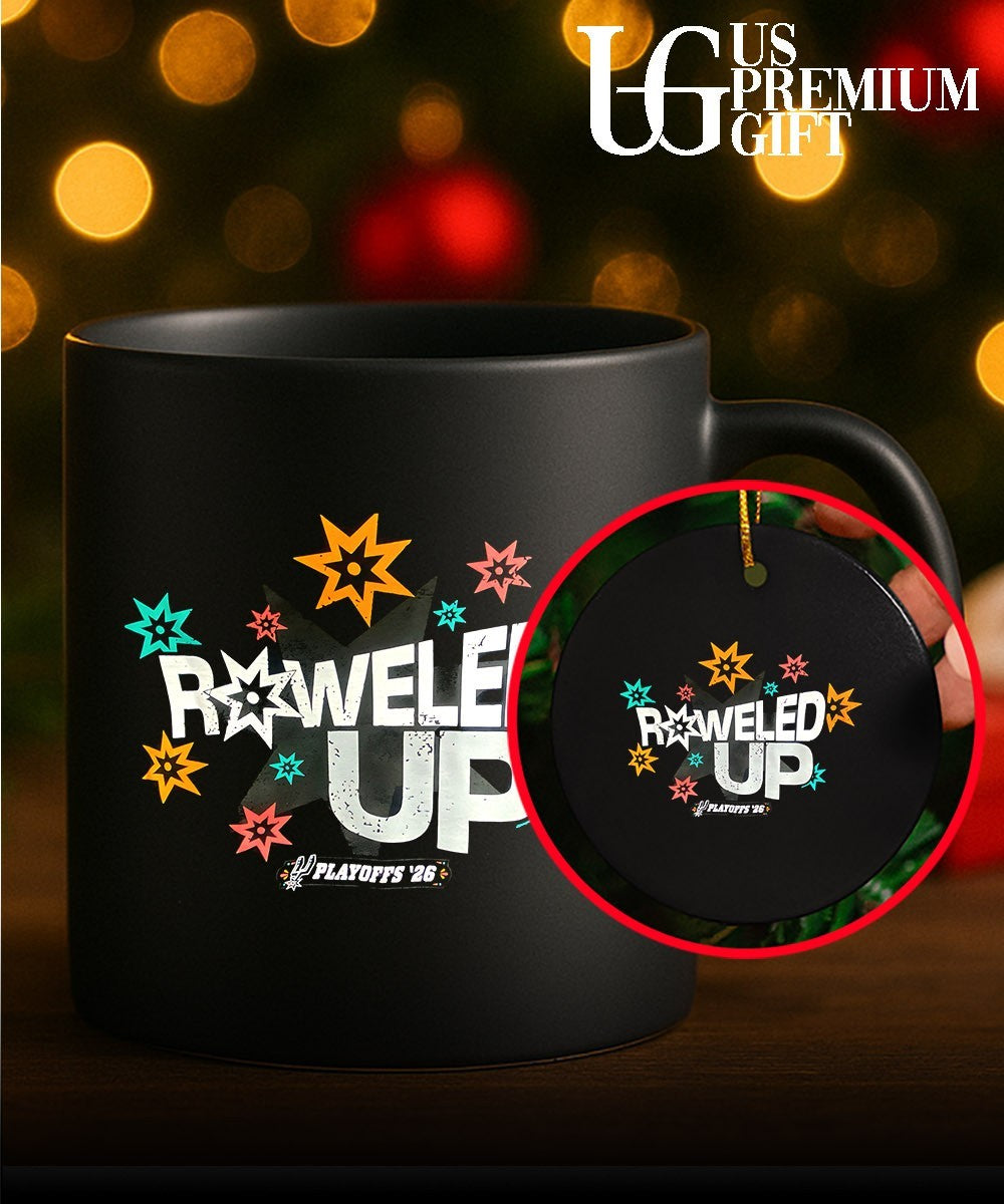 Roweled Up San Antonio Spurs 2026 NBA Playoffs shirt