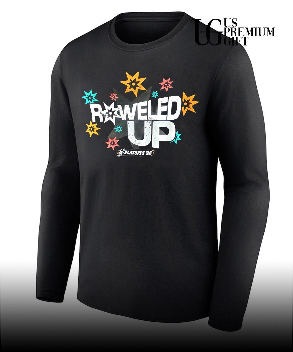 Roweled Up San Antonio Spurs 2026 NBA Playoffs shirt