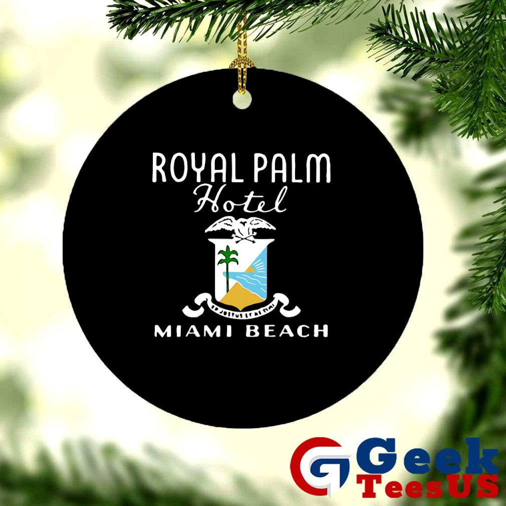 Royal Palm Hotel logo shirt