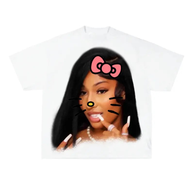 Rubi Kitty ICe Big Face T-shirt, Rap Hip Hop Tee Hoodie, Sweatshirt | HypeDripTees.com