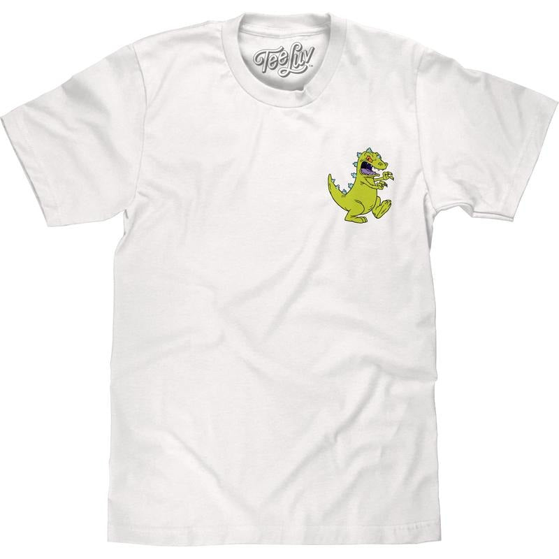 Rugrats Reptar Front and Back Print T-Shirt - White Hoodie, Sweatshirt | HypeDripTees.com