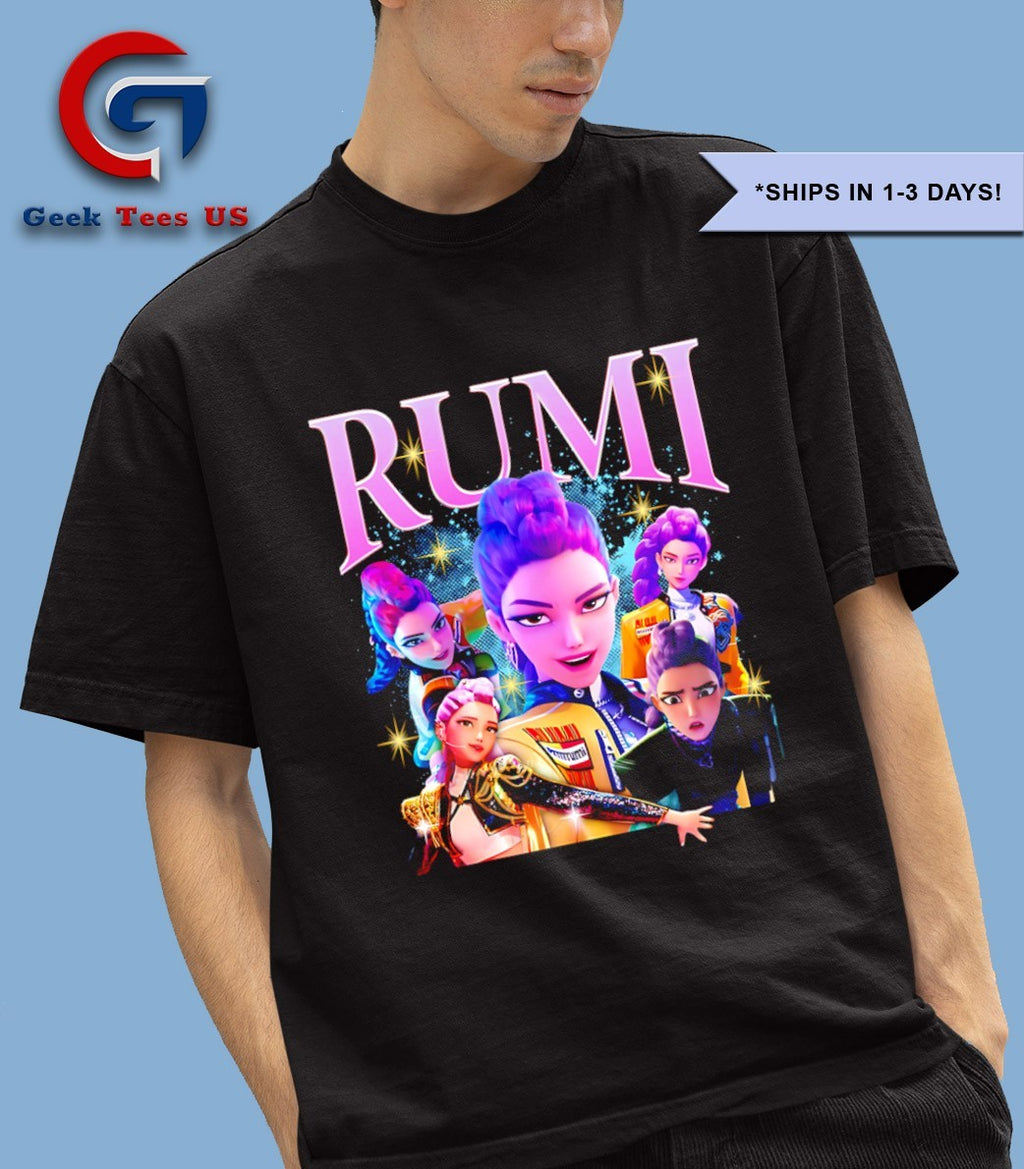 Rumi K-pop Demon Hunters 90s vintage shirt