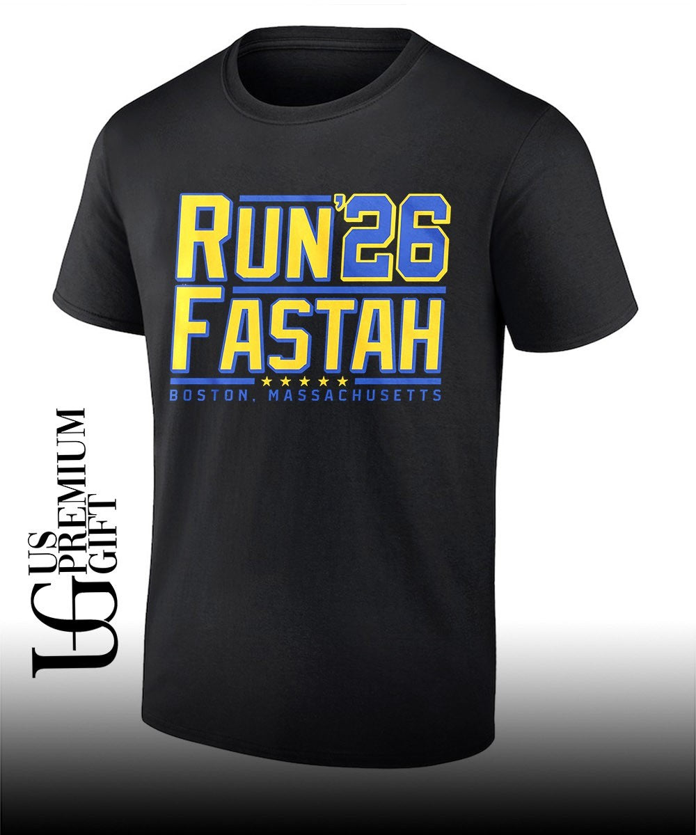 Run Fastah ’26 Boston Massachusetts shirt