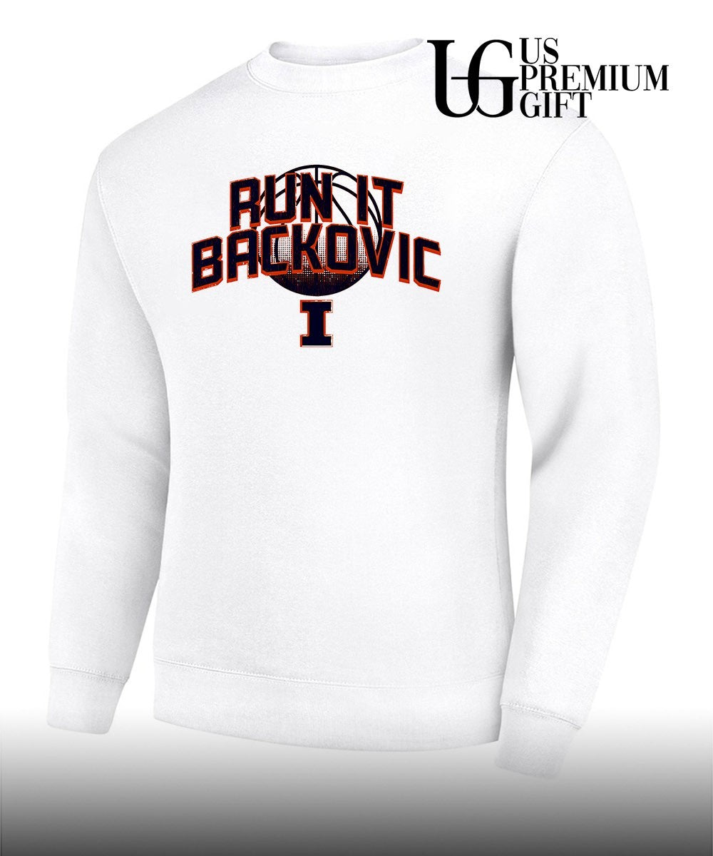 Run It Backovic Illinois Fighting Illini men’s basketball logo shirt