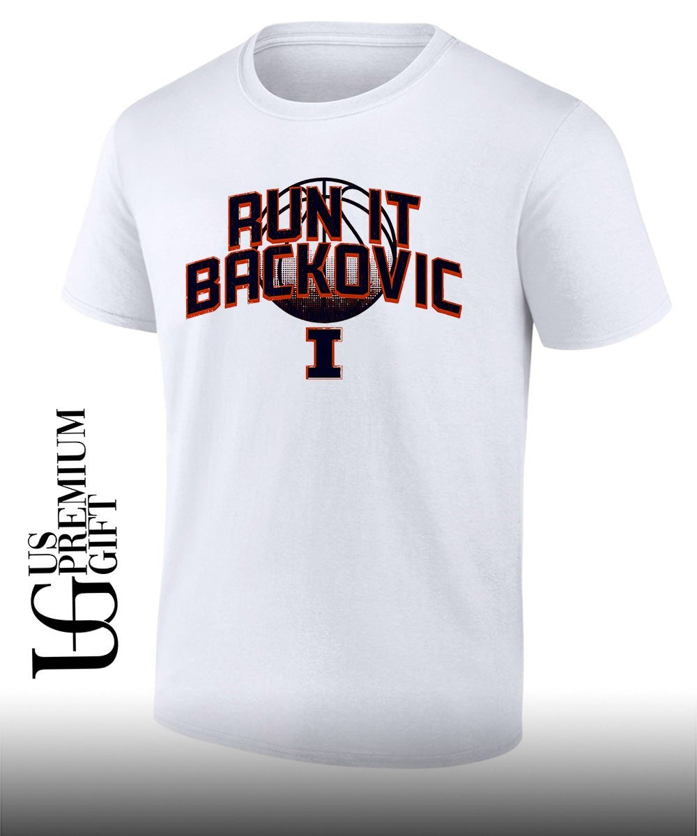 Run It Backovic Illinois Fighting Illini men’s basketball logo shirt