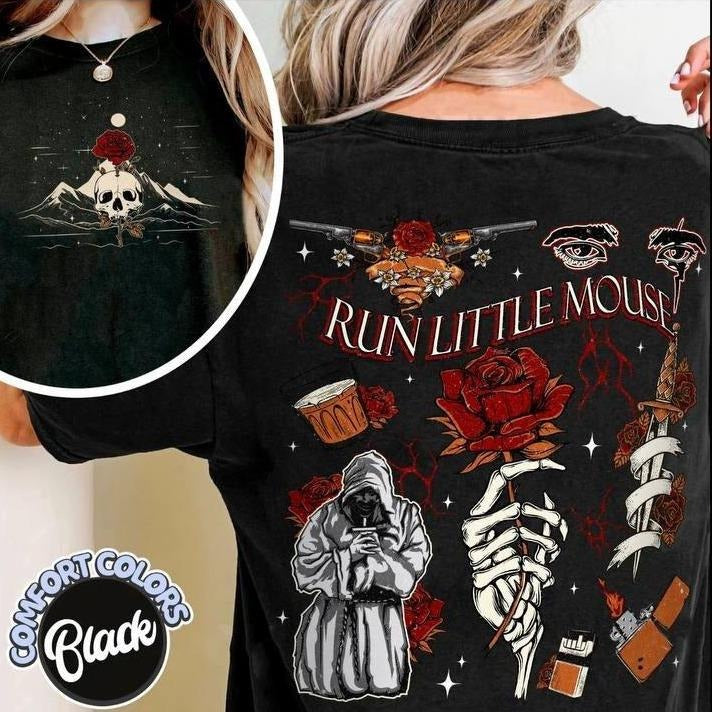 Run Little Mouse Shirt Comfort Colors Shirt, Haunting Adeline Sweatshirt, Book Lover Shirt, Dark Romance Book Merch, Smut...