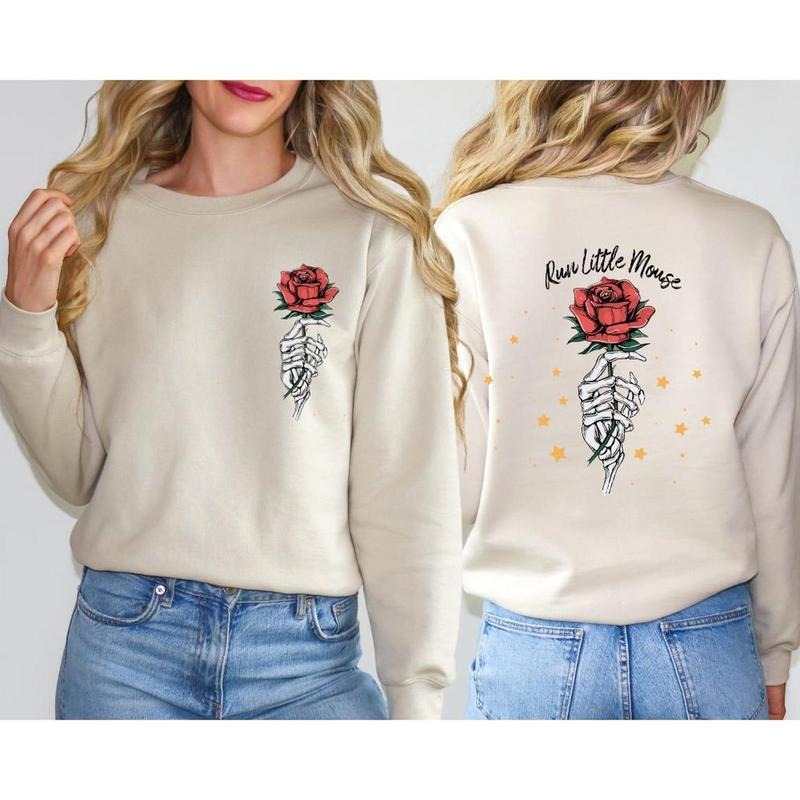 Run Little Mouse Sweatshirt, Haunting Adeline T-Shirt, Dark Romance Merch, Smut Reader, Women's Book Lover Gift T-Shirt,...