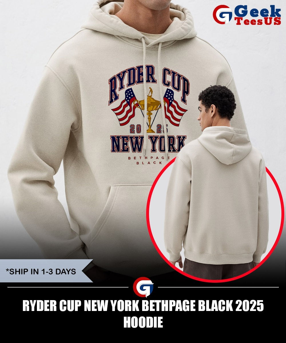 Ryder Cup New York Bethpage Black 2025 shirt