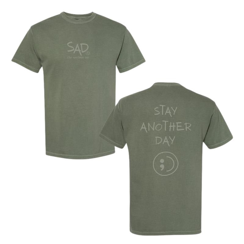 SAD Stay Another Day Fall OG Collection Mental Health Awareness T-Shirt Unisex Premium Graphic T-Shirt Hoodie, Sweatshirt