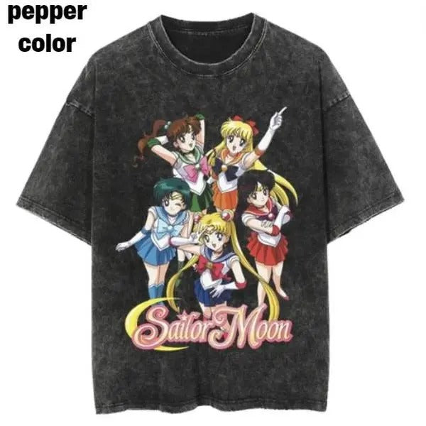 SAILOR MOON V4 Vintage Tee, SAILOR MOON Shirt, SAILOR MOON Merch, SAILOR MOON Shirt, Anime Manga Shirt, Anime Graphic...